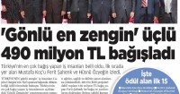 Akşam Newspaper<br />
27 Aralık 2014