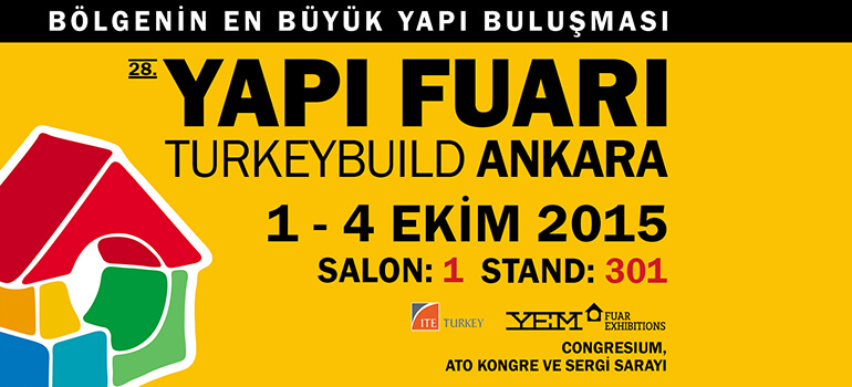 Hebo Yapı A.Ş. in the 2015 Ankara Construction Fair