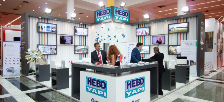 Hebo Yapı makes difference in the  28. Turkeybuild Construction Fair