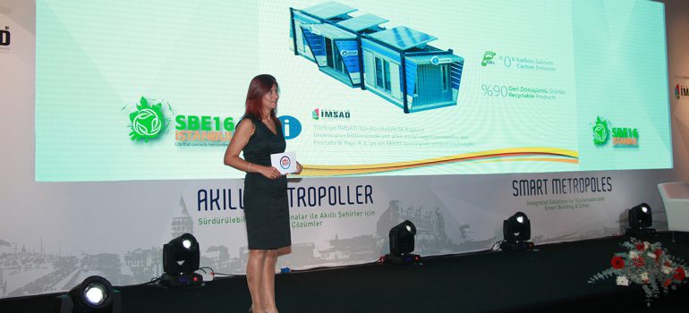 Prefabrik Yapı promotes Mars Container in SBE16 İstanbul