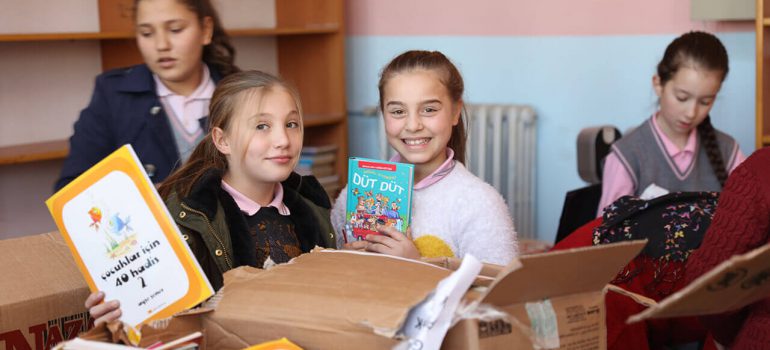 Book Donation Campaign attracts great attention