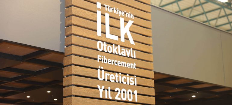 The First ever in Fibercement production  in Turkey